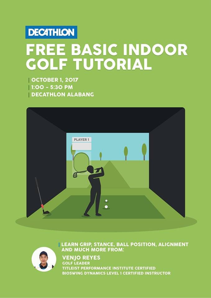 decathlon basic indoor golf tutorial relatable fitness philippines image