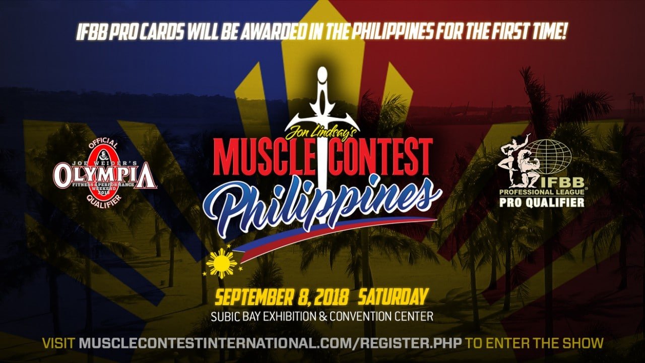 muscle contest philippines 2018 subic ifbb olympia qualifier pro card relatable fitness image