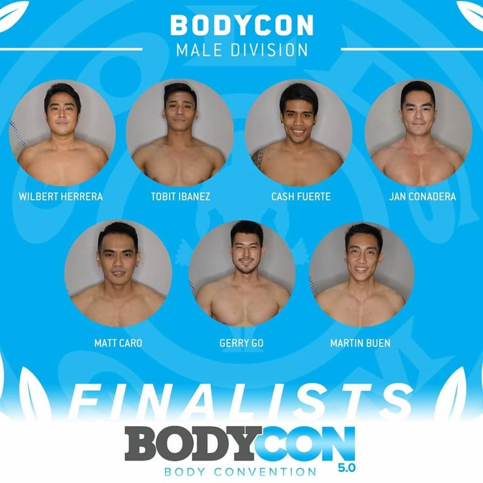  Gold's Gym BodyCon 5.0 Finalists - BodyCon Male Category 