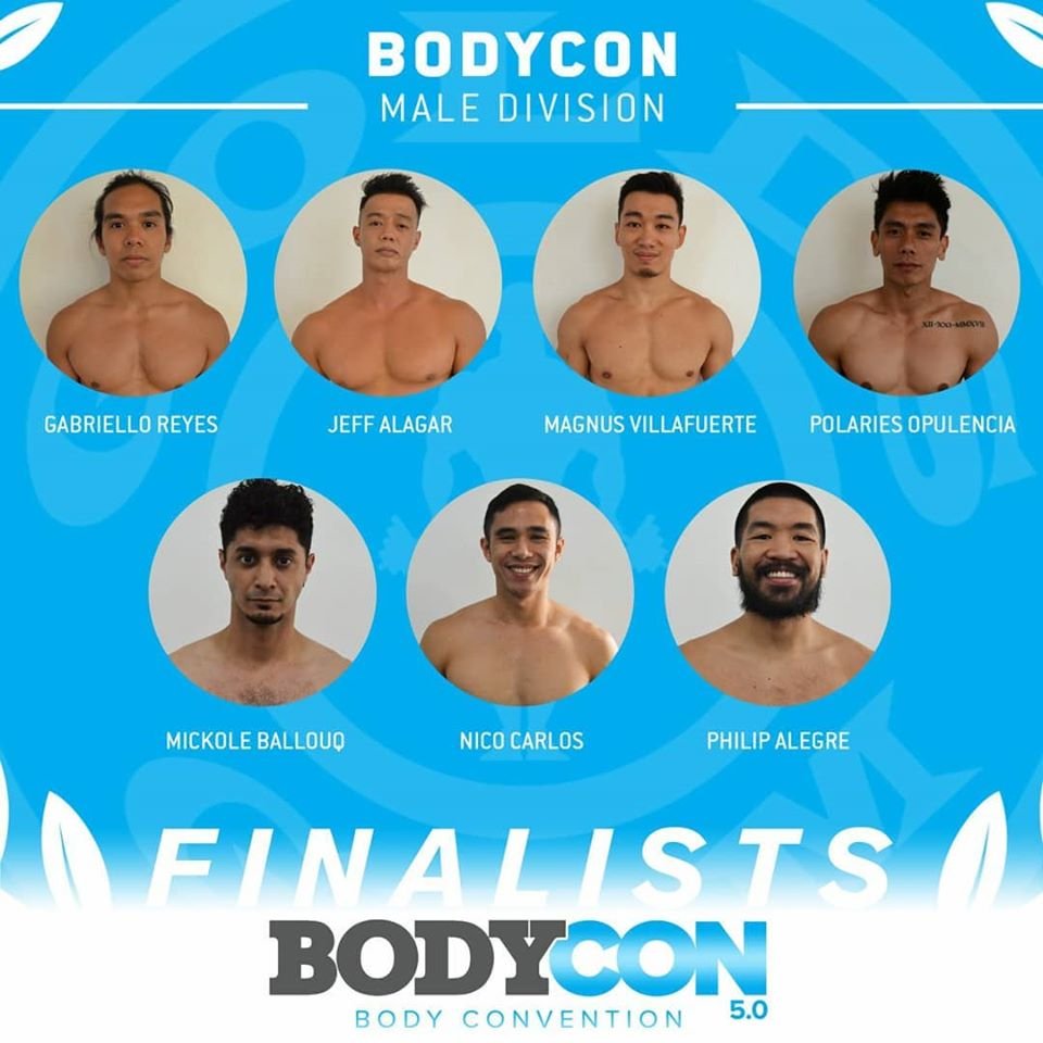  Gold's Gym BodyCon 5.0 Finalists - BodyCon Male Category    