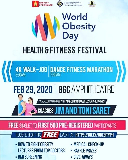 fitfil world obesity day health fitness festival pinoy fit buddy philippines image