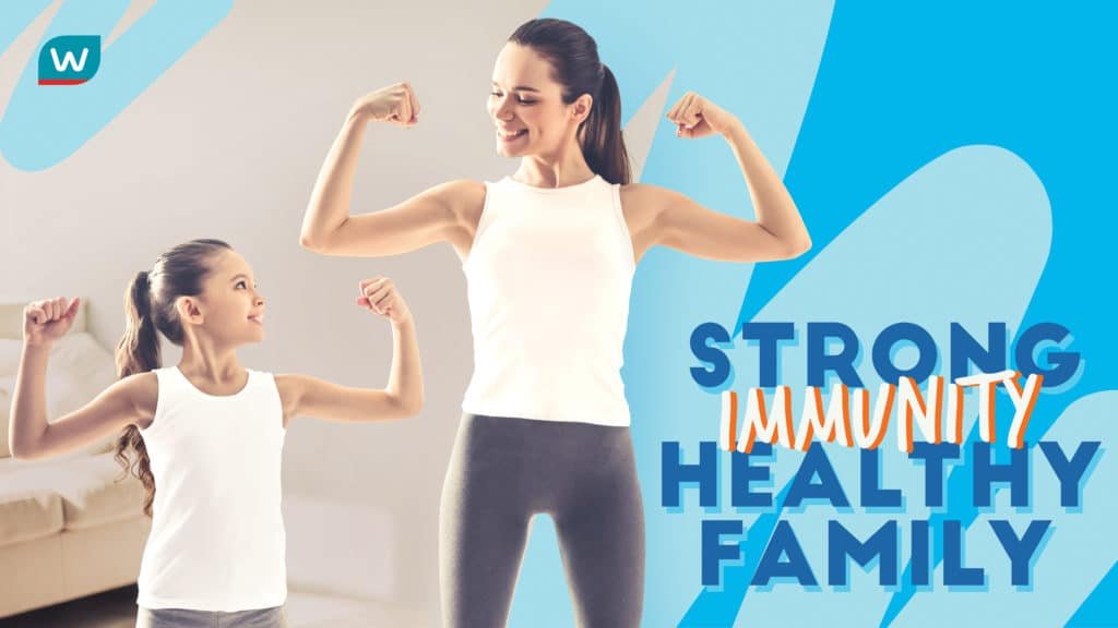 Stong Immunity Health Family with Watsons