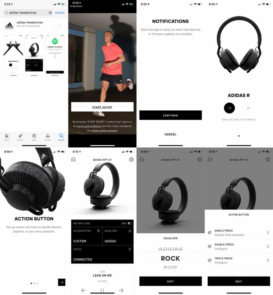 adidas headphones app paired rpt 01 wireless sport on ear ios pinoy review philippines image