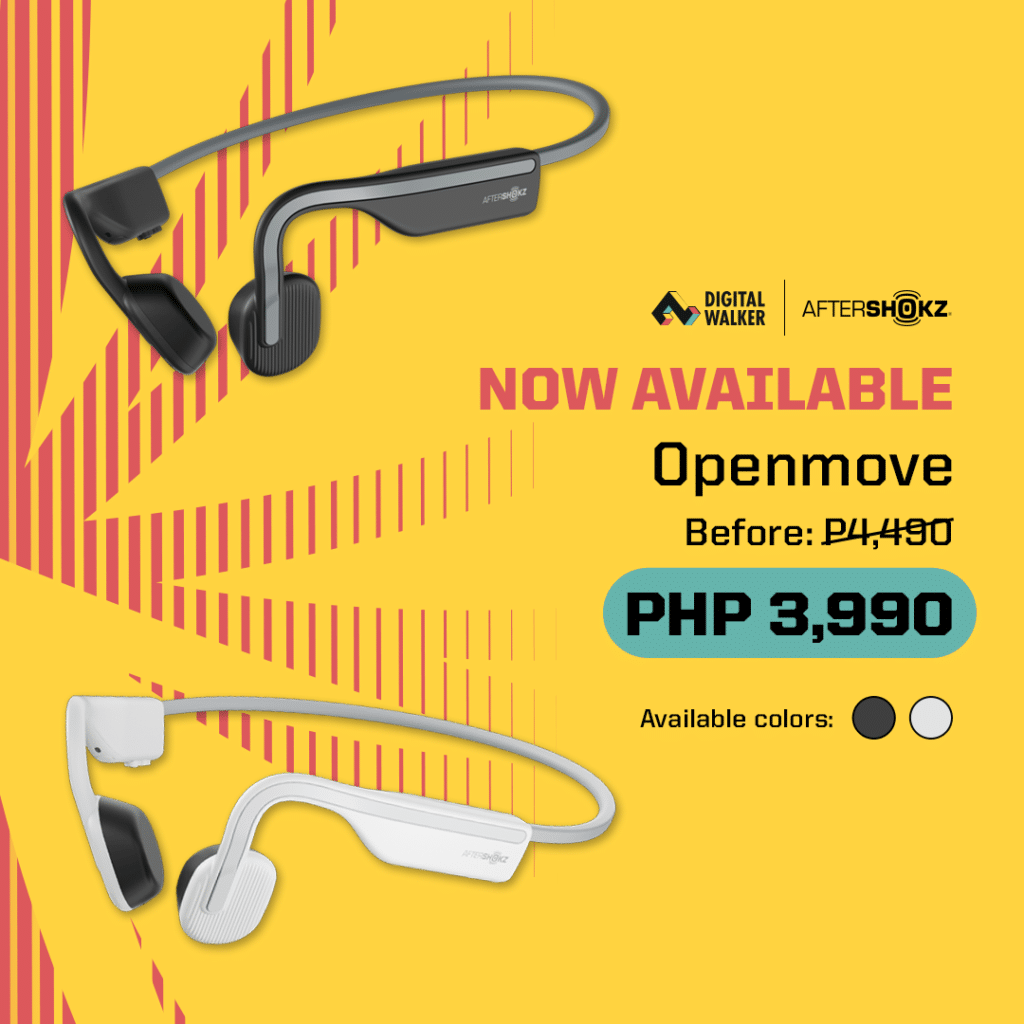 aftershokz openmove open ear lifestyle earphones digital walker philippines image4