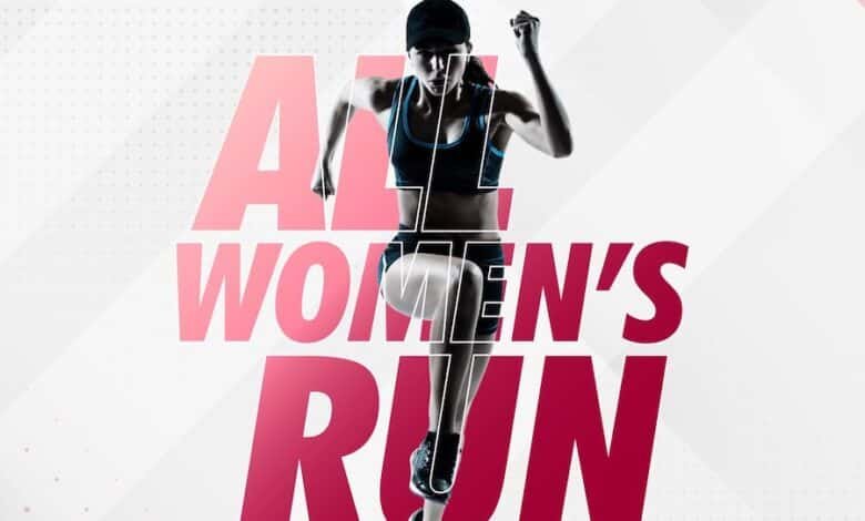 WFP All Womens Run 2023 poster