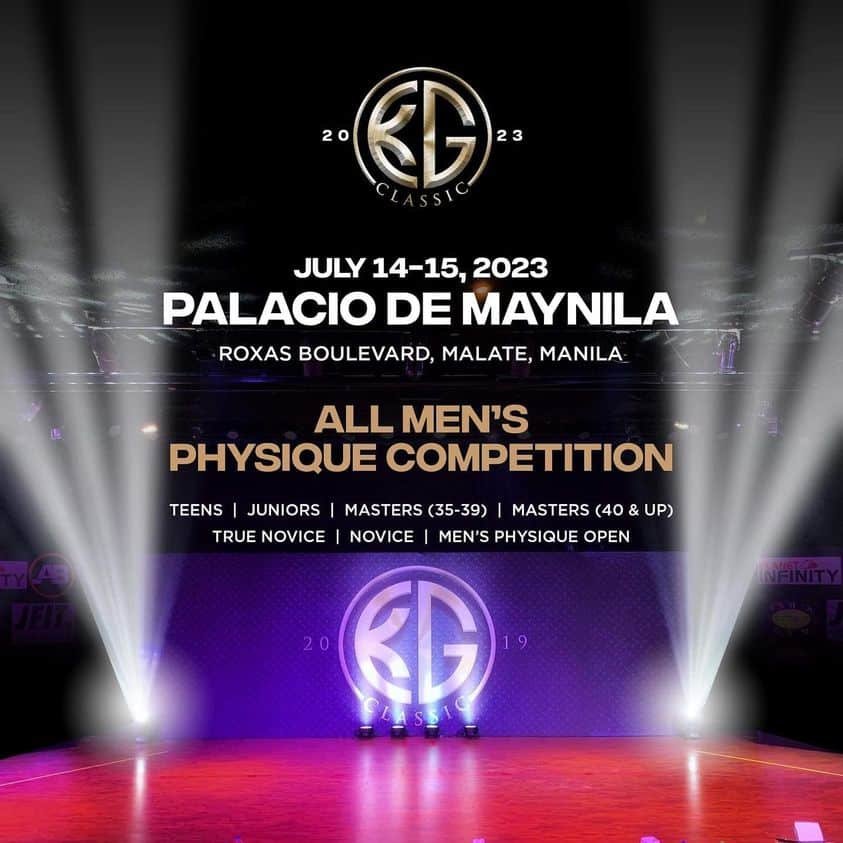 kg classic 2023 all mens physique bodybuilding competition philippines image2