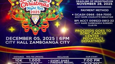 Zamboanga City Christmas Night Run 2025