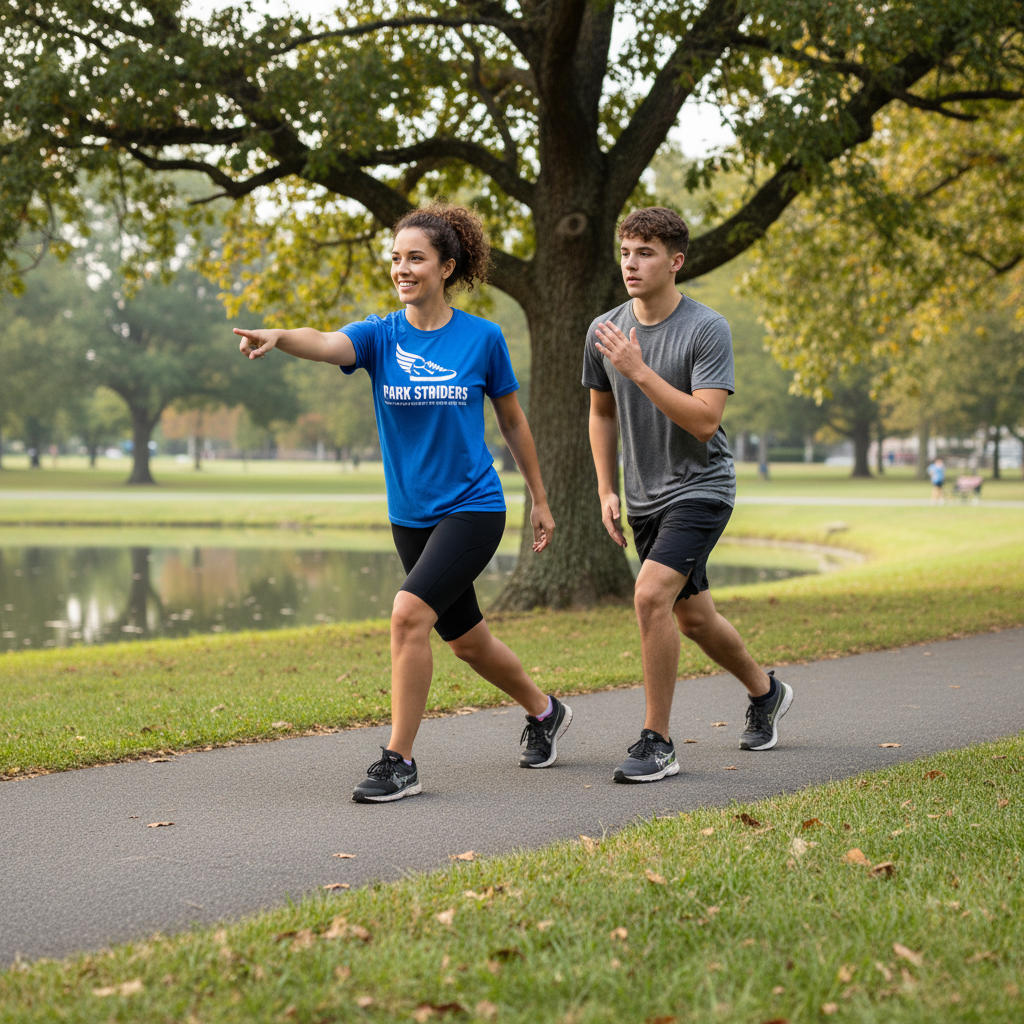 Runners pinning their race bibs, a common benefit of running club memberships.