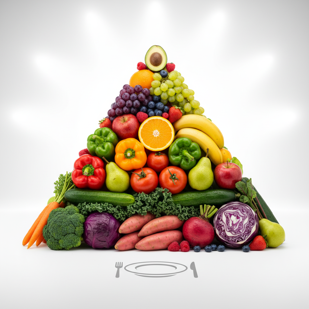 An evolution of dietary guidelines from the Food Pyramid to MyPlate and Pinggang Pinoy.