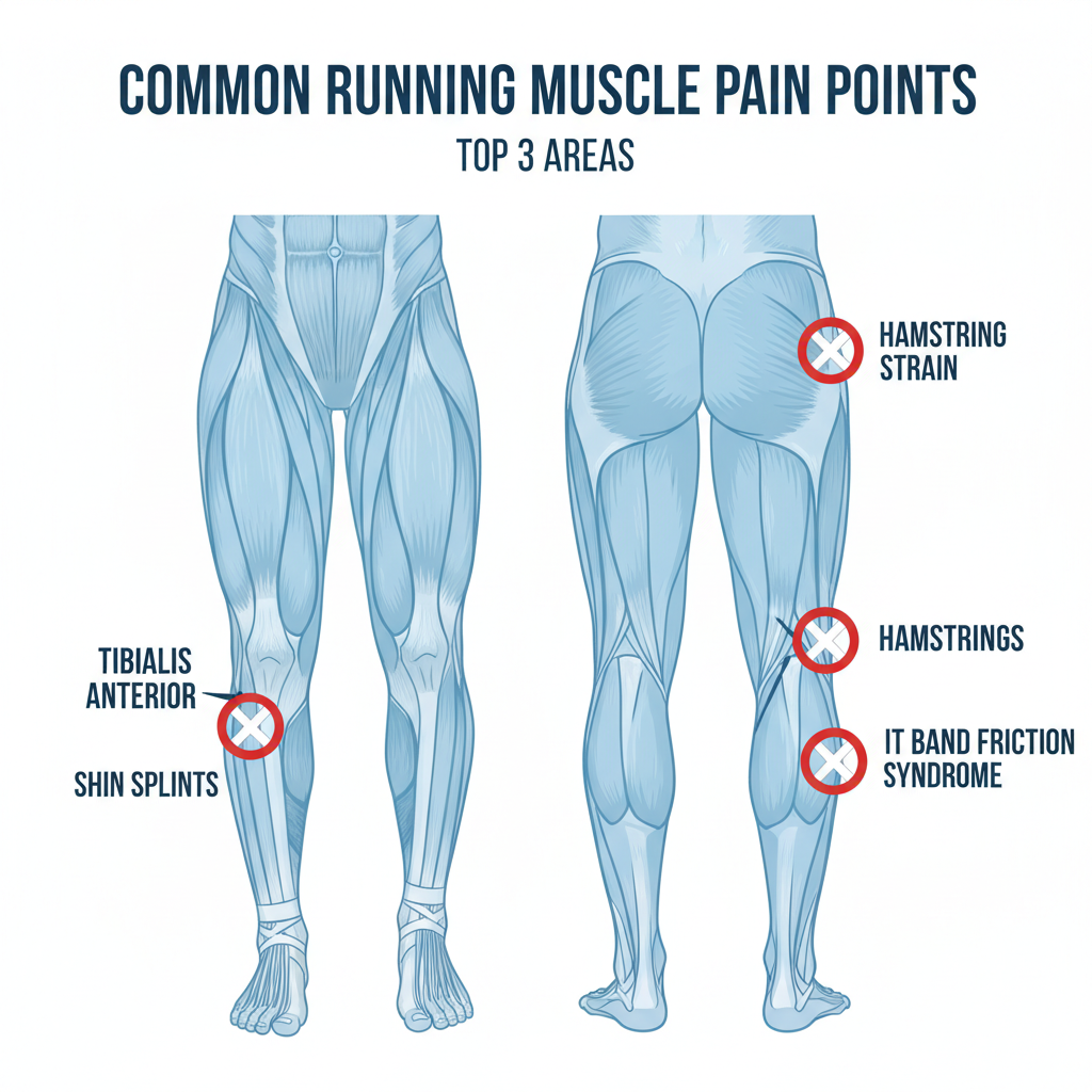 Athlete performing dynamic leg swings as part of a pre-run warm up