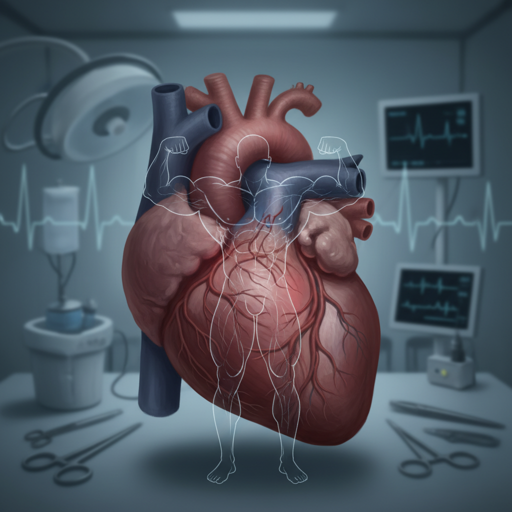 A bodybuilder getting a medical check-up, emphasizing the importance of health monitoring.