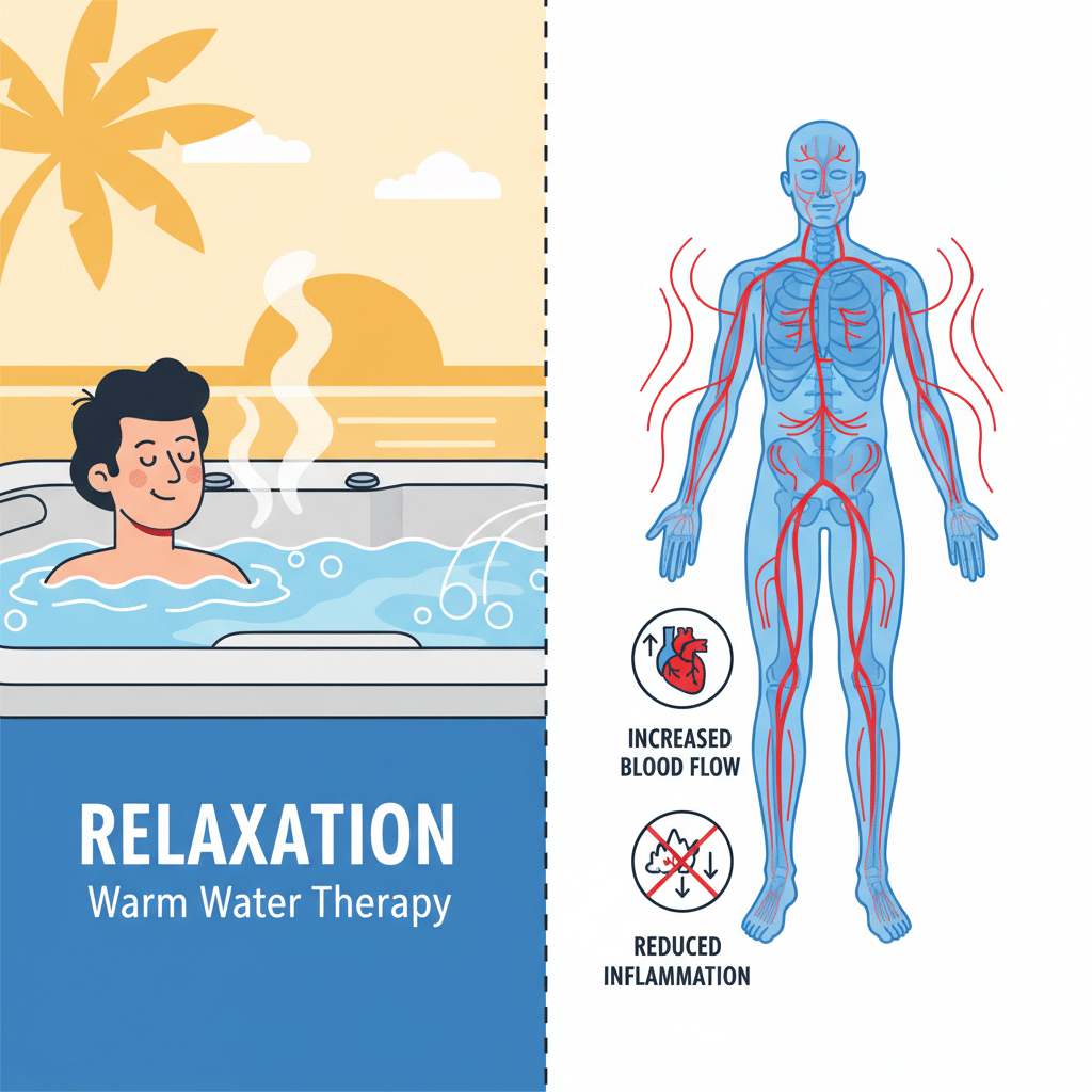 Steam rising from hot stones in a sauna, a key component of heat therapy for cardiovascular fitness.