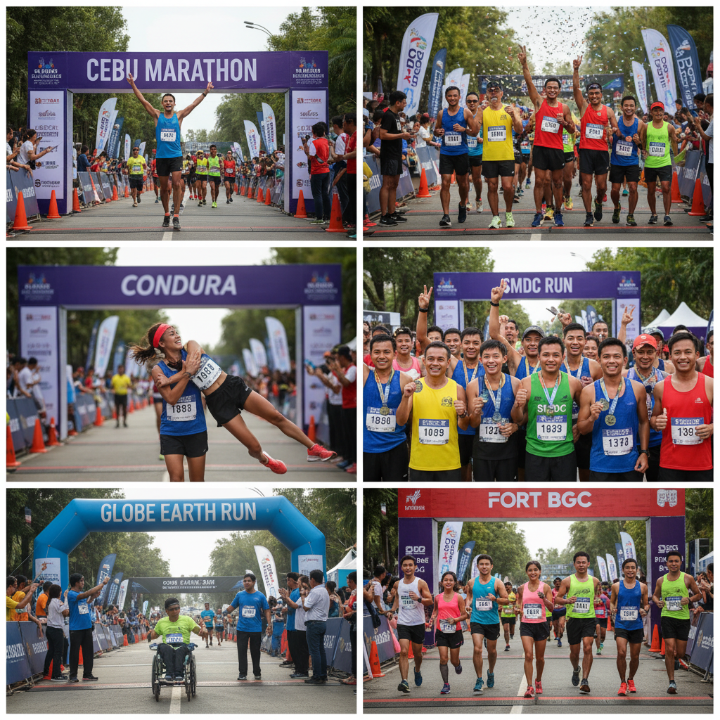Complete calendar of major running events in the Philippines for 2025.